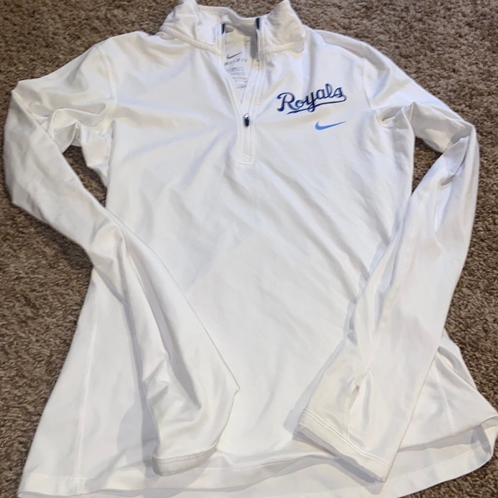 Royals Nike half zip pull over BARELY WORN
